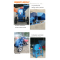 Weiwei wood hammer mill wood crushing machine diesel electric engine